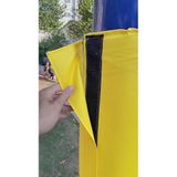 Generisch Basketbol potaları için dolgulu direk koruma kılıfları, köpük kaplama, çepeçevre güvenlik dolgusu, (: Basketbol potası dolgusu, sağlam, su geçirmez koruyucu ped, 1,5 – 2