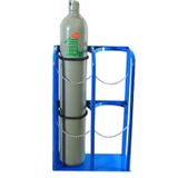 Generisch Çelik oksijen şişesi tutucu için yüksek performanslı stant, atölye ve garaj için gaz tüpü taşıyıcı, sabit raf tabanı (#24 cm/9,4 inç, 60 x 30 x 100 cm/23,6 x 11,8 x 39,4 inç)