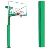 Generisch Garaj, kiler ve basketbol potası için köpük direk koruyucu dolgu. Dış mekanda basketbol direkleri için hava koşullarına dayanıklı dolgu (yeşil, yükseklik 140 cm).