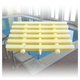Generisch Havuzlar için sağlam ABS plastik gider ızgarası – 8 parçalı set, 30 x 100 cm, iç ve dış mekanlar için çok yönlü kullanılabilir, verimli su taşma yönetimi ve daha fazlası için