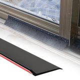 Generisch Kendinden yapışkanlı kapı sızdırmazlık bandı, 4,5 cm/5,5 cm x 1 – 50 m, eğimli yağmur ve pencere pervazı koruması, ev izolasyonu ve enerji verimliliği için pencere contası