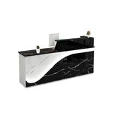 Generisch Resepsiyon stresleri, çekmeceli kasa masası, ofis dolabı, resepsiyon stresi, kasa tezgahı, şirket resepsiyon masası, basit kuaför masası, ahşap kasa, 16,150 x 60 x 100 cm