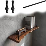 Generisch Siyah metal raf korkuluk seti, 96,5 cm uzunluğunda, ayakkabı rafları ve kitaplıklar için düşmeye karşı koruma, dekoratif saklama çiti (2'li paket, 91,4 – 106,7 cm ayarlanabilir)