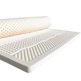 Generisch Tekerlekli yer yatağı çerçevesi, nefes alan yatak odası için yatak pedi, katlanabilir, %100 doğal lateks yatak, yumuşak ve konforlu, 5 cm kalınlığında, 160 x 210 cm (63 x 83 inç), petek
