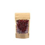 Geniş 13x22 cm Pencereli Kraft Doypack
