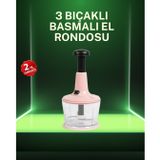 Geniş Hazneli Manuel Doğrayıcı Ev Tipi Kullanım