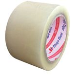 Geniş Koli Bandı - 60MM.X100M, Şeffaf-Güçlü ve Dayanıklı-Hotmelt Yapışkanlı