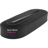 Geniş Lastik 3cm 10 mt Paça Lastik Bel Lastik Don Lastik Alez Lastik Çok Amaçlı Lastik - Siyah