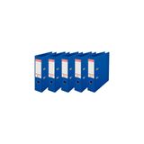 Geniş Plastik Klasör (9940) Mavi 5 Li Paket 8410944010324