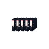 Geniş Plastik Klasör (9940) Siyah 5 Li Paket 8410944010126