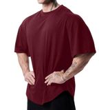 Genius Erkek Spor Tişört Oversize Fitness & Gym Antrenman Tişörtü