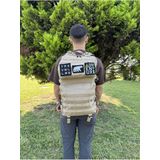 Genius Store 45 Lt Outdoor Çanta,Kamp Çantasi,Askeri Çanta,Spor Çanta,Taktik Sırt Çanta Bej M