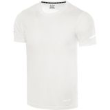 Genius Store Erkek Beyaz Nem Emici Hızlı Kuruma Teknik Performans T-Shirt Dri-Fit Kısakol