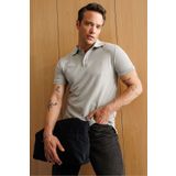 GENIUS STORE Erkek Çekmeyen Pamuklu Kumaş Regular Fit Standart Kesim Polo Yaka Tişört POLOYAKA-T-SHIRT1