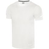Genius Store Erkek Nem Emici Hızlı Kuruma Atletik Teknik Performans Spor T-Shirt Drıfıt-Kısakol - 2XL - Beyaz