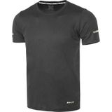 Genius Store Erkek Nem Emici Hızlı Kuruma Atletik Teknik Performans Spor T-Shirt Drıfıt-Kısakol Füme 2Xl