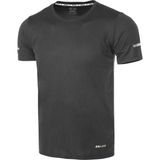Genius Store Erkek Nem Emici Hızlı Kuruma Atletik Teknik Performans Spor T-Shirt Drıfıt-Kısakol Füme Xl