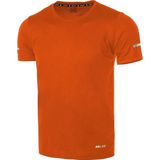 Genius Store Erkek Nem Emici Hızlı Kuruma Atletik Teknik Performans Spor T-Shirt Drıfıt-Kısakol Turuncu 2Xl