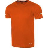 Genius Store Erkek Nem Emici Hızlı Kuruma Atletik Teknik Performans Spor T-shirt Drıfıt-kısakol turuncu