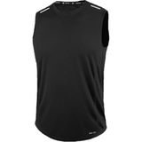 Genius Store Erkek Nem Emici Hızlı Kuruma Atletik Teknik Performans Sporcu Sıfır Kol T-shirt Drıfıt-sıfırkol siyah