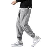 Genıus Store Erkek Polar Kumaş Oversize Erkek Eşofman Altı - Gri - M