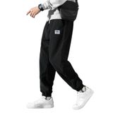Genıus Store Erkek Polar Kumaş Oversize Erkek Eşofman Altı - S - Siyah