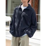 Genius Store Erkek Polar Oversize Sweatshirt Polar Sweatshirt - XL - Lacivert
