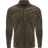 Genıus Store Erkek Polar Tam Fermuarlı 3 Cepli Outdoor Polar Ceket Tactical Flecee (HAKİ / L)
