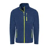 Genıus Store Erkek Polar Tam Fermuarlı 3 Cepli Outdoor Polar Ceket Tactical Flecee (İNDİGO / S)