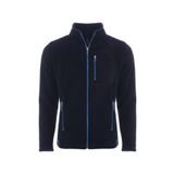 Genıus Store Erkek Polar Tam Fermuarlı 3 Cepli Outdoor Polar Ceket Tactical Flecee (LACİVERT / XL)