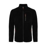 Genıus Store Erkek Polar Tam Fermuarlı 3 Cepli Outdoor Polar Ceket Tactical Flecee (SİYAH / L)