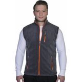 Genius Store Erkek Polar Yelek Spor Outdoor Yelek Renkli Tam Femuarlı - Füme