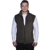 Genius Store Erkek Polar Yelek Spor Outdoor Yelek Renkli Tam Femuarlı - XL - Haki