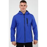 Genıus Store Erkek Softshell Mont İçi Polarlı Su ve Rüzgar Geçirmez Outdoor Spor Mont 3 Cepli (SAKS MAVİSİ-SM / M)