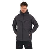 Genıus Store Erkek Spor Mont Softshell Outdoor Su ve Rüzgar Geçirmez Ceket 4 Cepli (FÜME-4C / M)