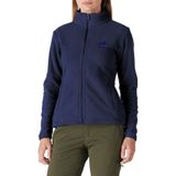 Genius Store Genıus Kadın Tam Fermuarlı Kalın Outdoor Polar Ceket Renkli-Tam Lacivert Xl