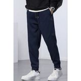 Genius Store Genıus Store Erkek Eşofman Içi Polarlı Bağcıklı Bel Jogger Spor Eşofman Altı SPOR-ESF001 - 2XL - Lacivert