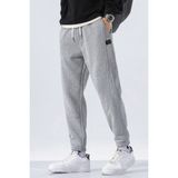 Genius Store Genıus Store Erkek Eşofman Içi Polarlı Bağcıklı Bel Jogger Spor Eşofman Altı SPOR-ESF001 - Gri - 2XL