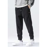 Genius Store Genıus Store Erkek Eşofman Içi Polarlı Bağcıklı Bel Jogger Spor Eşofman Altı SPOR-ESF001 - Siyah - 2XL