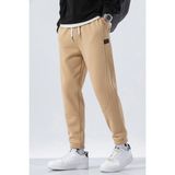Genius Store Genıus Store Erkek Eşofman Içi Polarlı Bağcıklı Bel Jogger Spor Eşofman Altı SPOR-ESF01 - 2XL - Bej