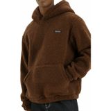 Genius Store Genıus Store Erkek Kapüşonlu Polar Sherpa Kuzu Kumaş İçi Şardonlu Kapüşonlu Sweatshırt SHERPA-KAP