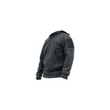 Genius Store Genıus Store Erkek Polar Outdoor Kapşonlu Kombat Tactical Cepli Polar - Füme - 2XL