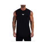 Genius Store Genıus Store Nem Emici Hızlı Kuruma Atletik Teknik Performans Sporcu Sıfır Kol Erkek T-shirt - MG-Atlet Siyah