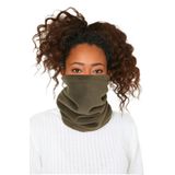 Genius Store Kadın Polar Haki Outdoor Boyunluk