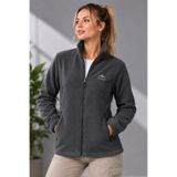GENIUS STORE Kadın Polar Tam Fermuarlı Spor Polar Ceket Dik Yaka Cepli Outdoor Günlük Polar