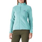 Genius Store Kadın Renkli Tam Fermuarlı Kalın Outdoor Polar Ceket Renkli-Tam - Mint - 2XL - bulunmuyor