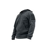 Genius Store Kompat Tactical Füme Kapüşonlu Outdoor Erkek Polar