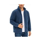 Genius Store Oversize Peluş Sweatshirt Erkek Polar Sweatshirt Erkek Sweatshirt Oversıze-Peluss - İndigo