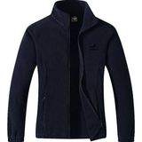 Genius Store Polar Renkli Tam Fermuarlı Outdoor Polar Ceket Tactical Polar Kadın-Erkek Polar Renkli-Tam - Lacivert - XL
