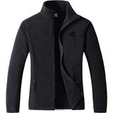 Genius Store Polar Renkli Tam Fermuarlı Outdoor Polar Ceket Tactical Polar Kadın-Erkek Polar Renkli-Tam - Siyah - XL